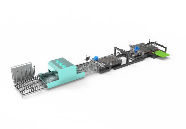Full-automatic glass cutting system RZ-CU120S-AUTO
